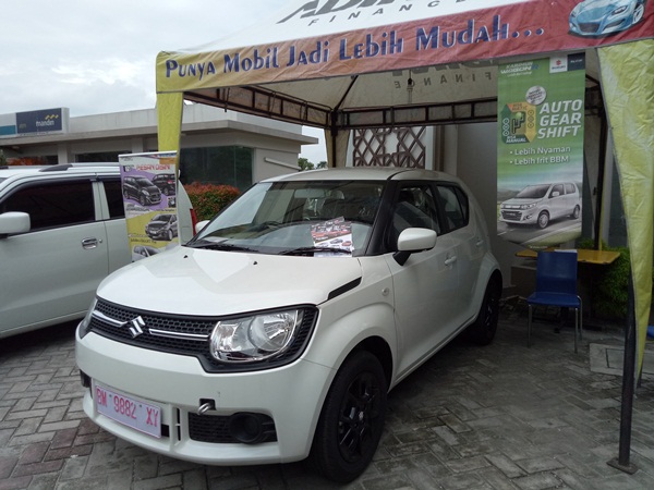 Suzuki Ignis hadir di SPBU Harapan Raya, Pekanbaru